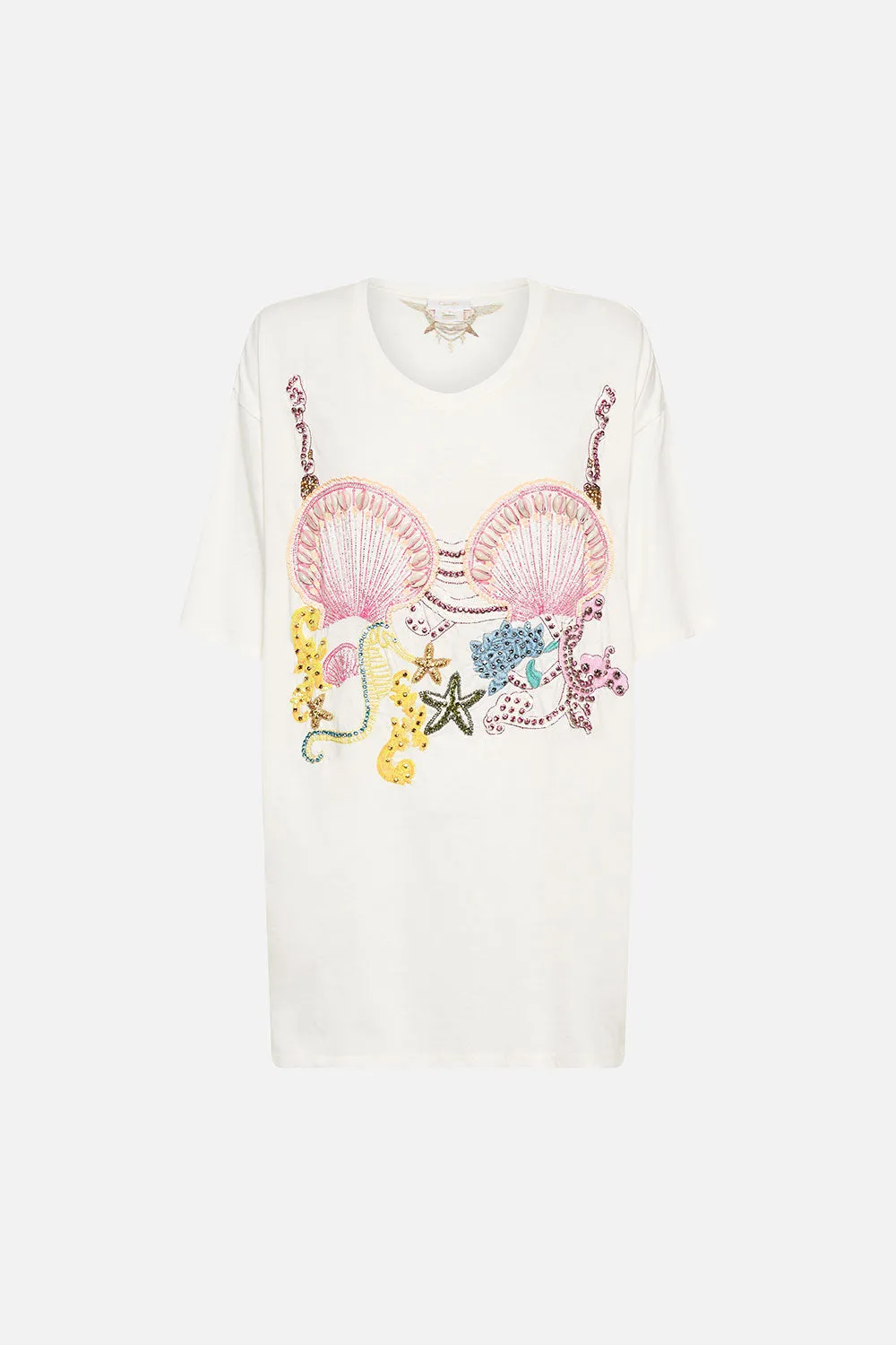 OVERSIZE BAND TEE STAR OF THE SEA sold by Camilla product image thumbnail 3
