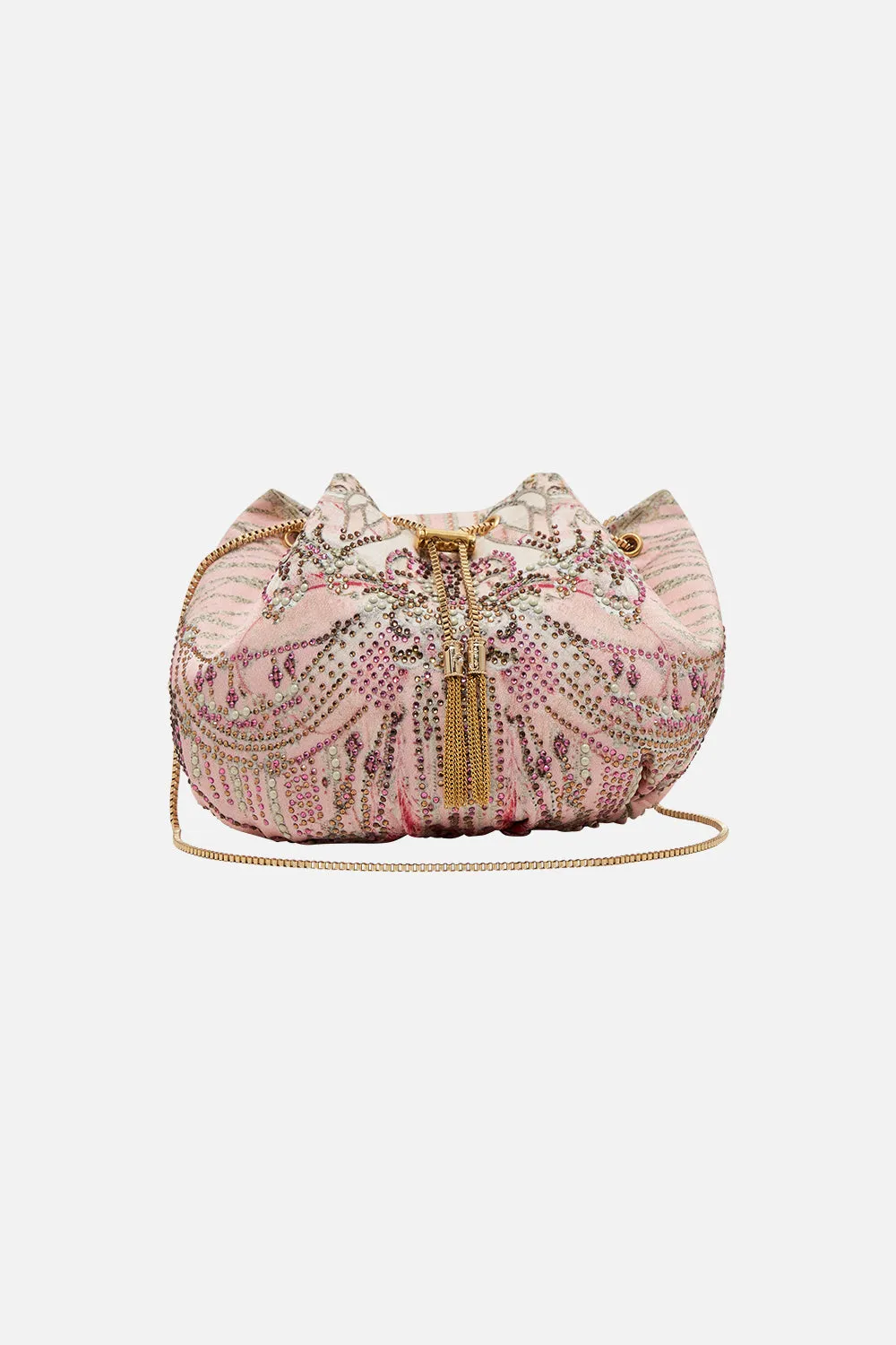 DRAWSTRING POUCH WITH CHAIN STRAP STARSHIP SISTAS sold by Camilla product image thumbnail 2