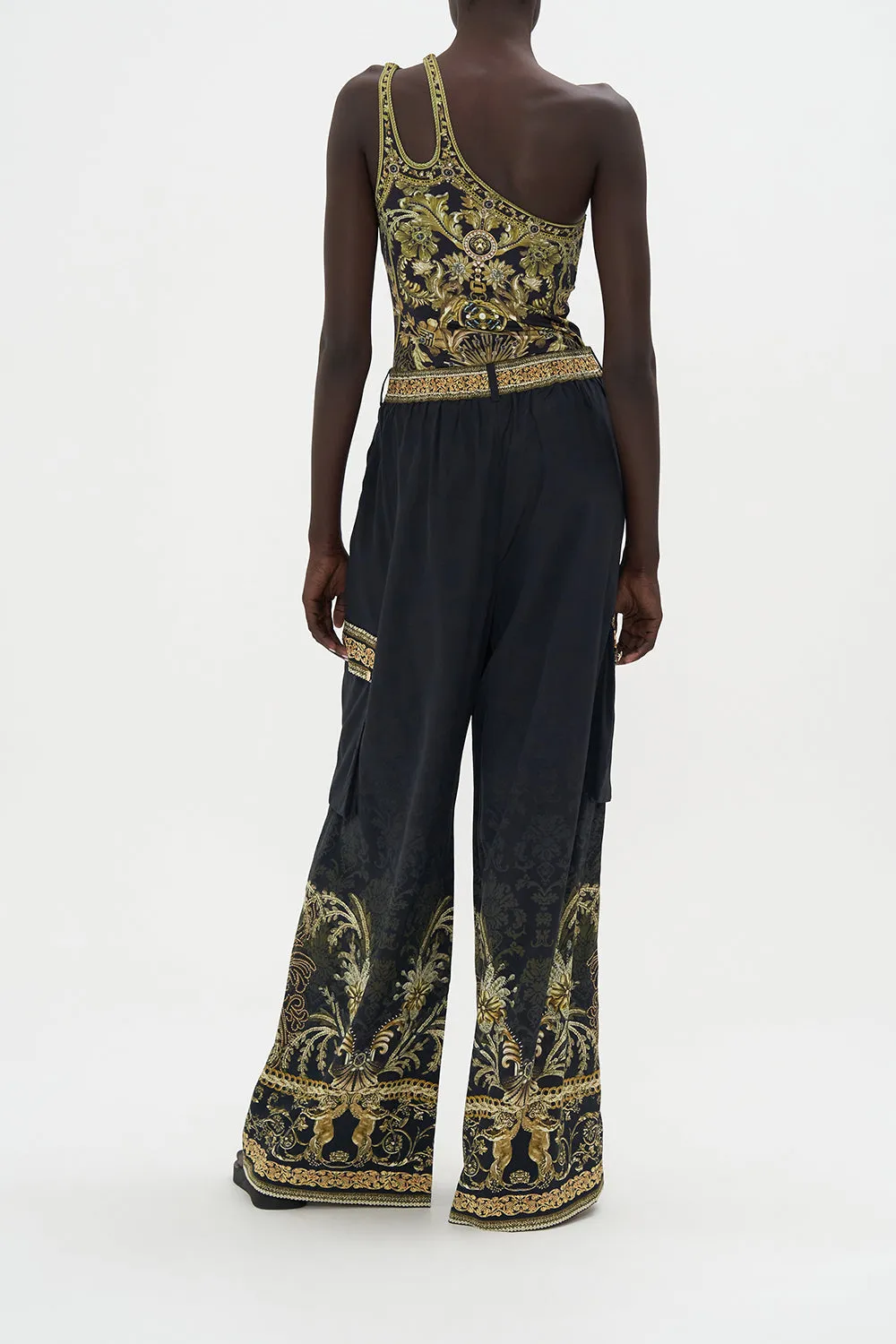 WIDE LEG UTILITY PANTS THE NIGHT IS NOIR sold by Camilla product image thumbnail 2
