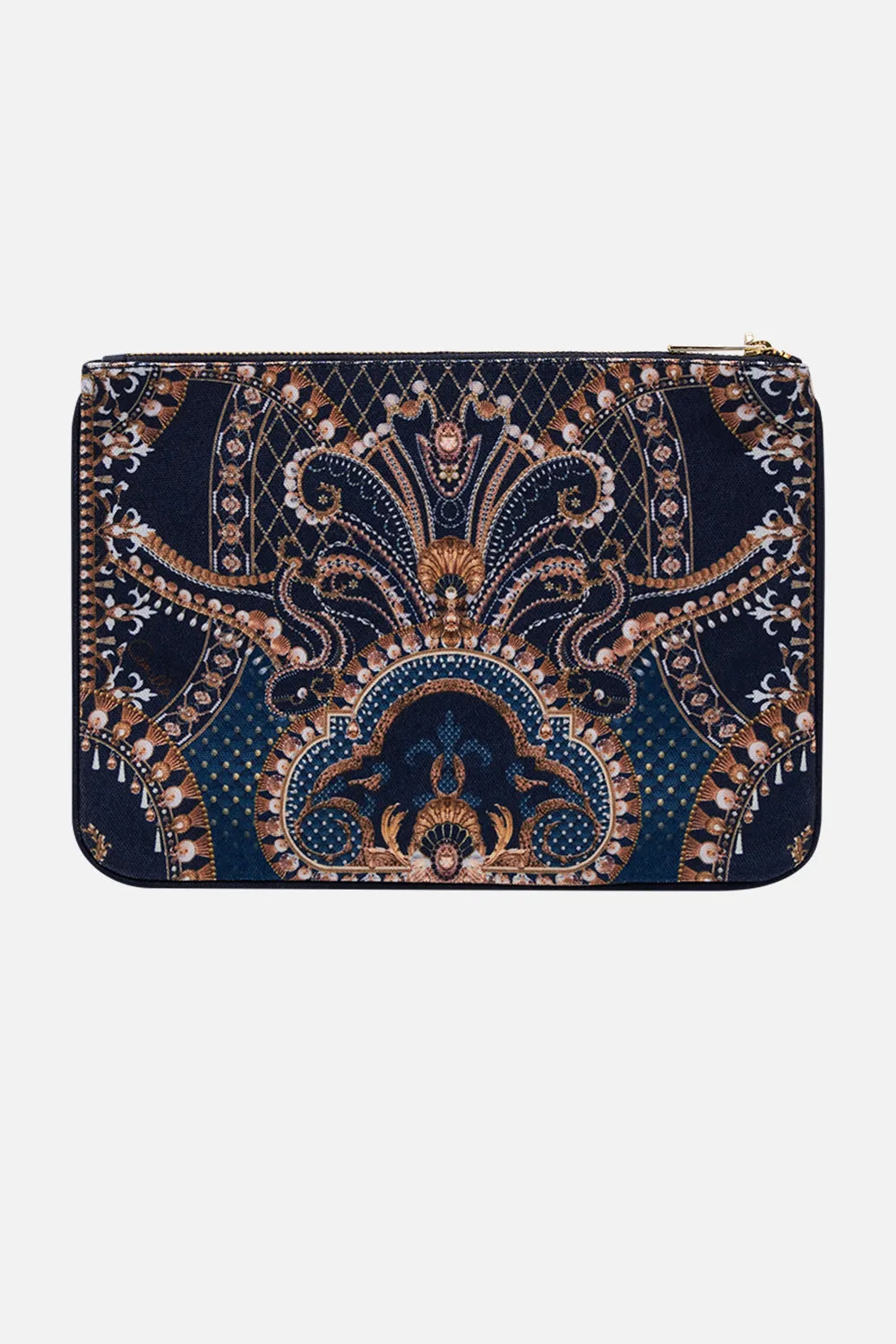 SMALL CANVAS CLUTCH DANCE WITH THE DUKE sold by Camilla product image thumbnail 2