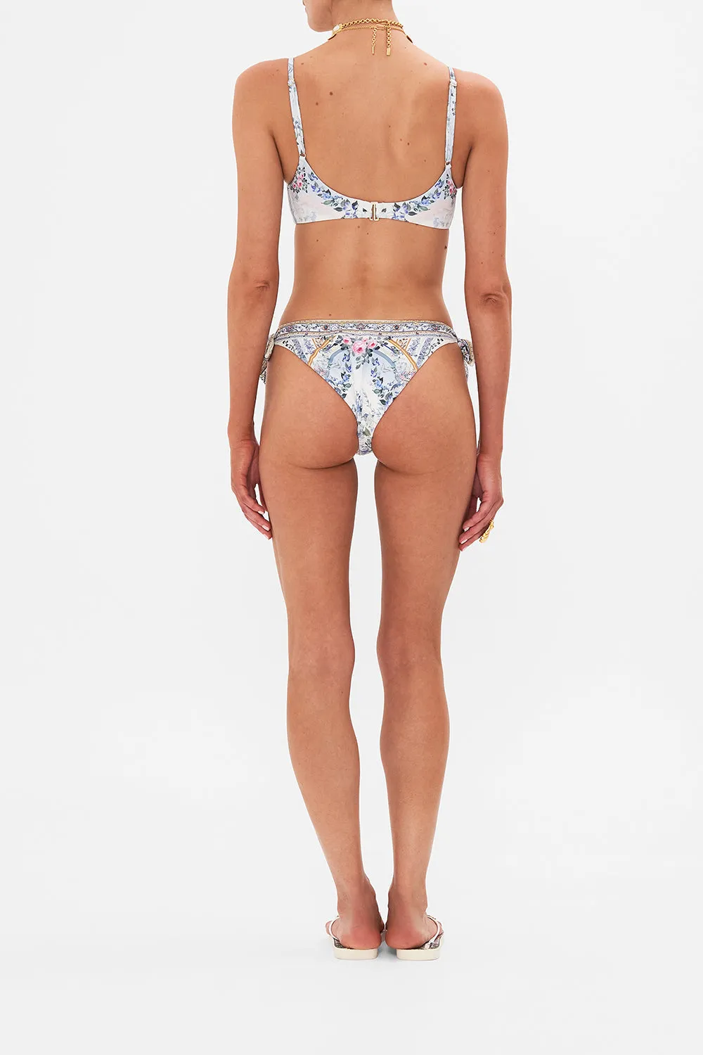 DIP FRONT PANT WITH TIES SEASON OF THE SIREN sold by Camilla product image thumbnail 2