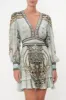 BUTTON FRONT FRILL DRESS FREE ESPIRITU sold by Camilla