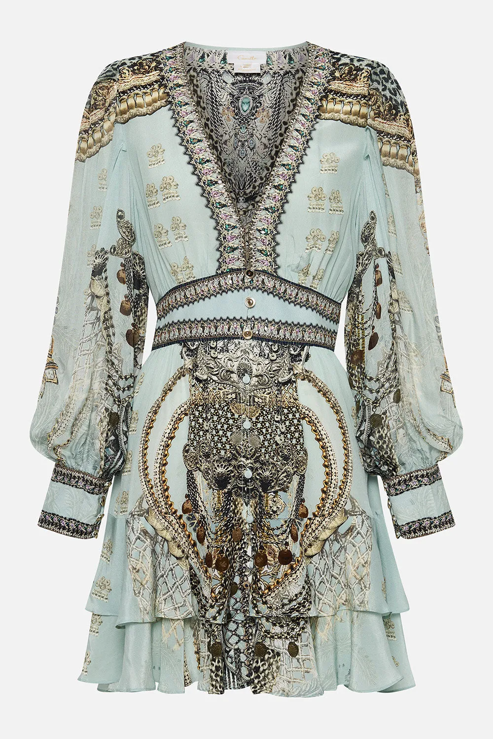 BUTTON FRONT FRILL DRESS FREE ESPIRITU sold by Camilla product image thumbnail 3