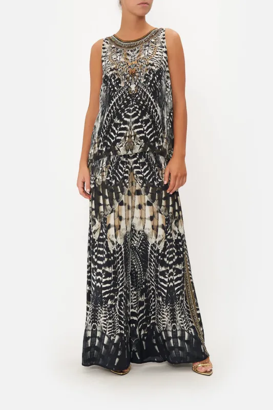 BUTTON BACK TOP NIGHT OWL sold by Camilla