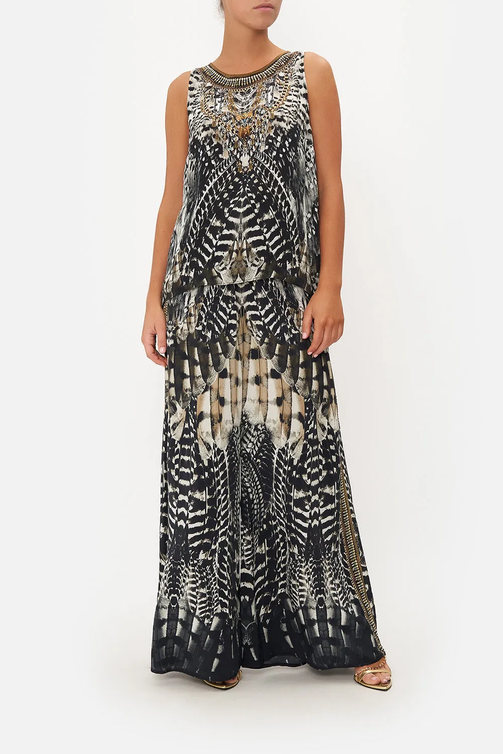 BUTTON BACK TOP NIGHT OWL sold by Camilla