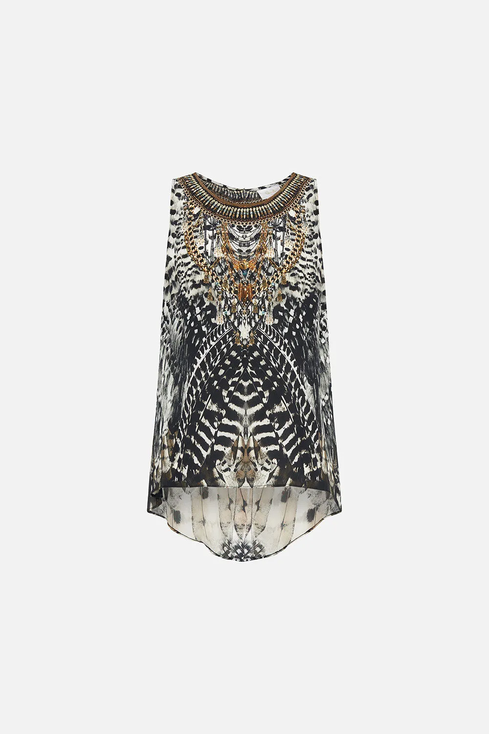 BUTTON BACK TOP NIGHT OWL sold by Camilla product image thumbnail 3