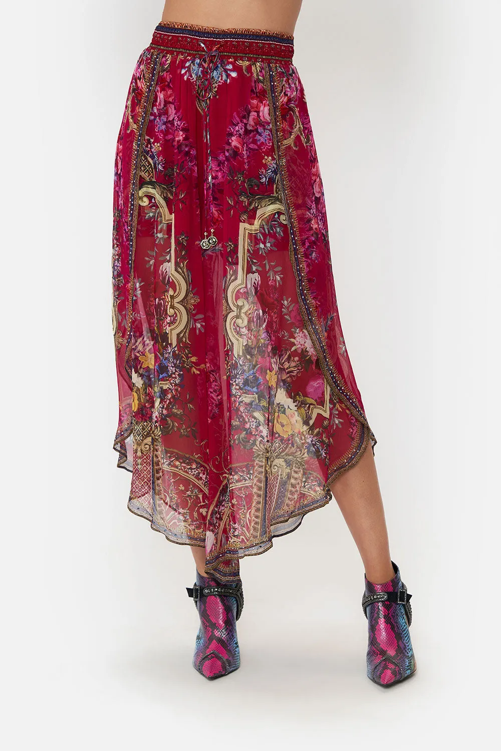 CURVED HEM PANT BOHEME BLOOMS sold by Camilla product image thumbnail 5