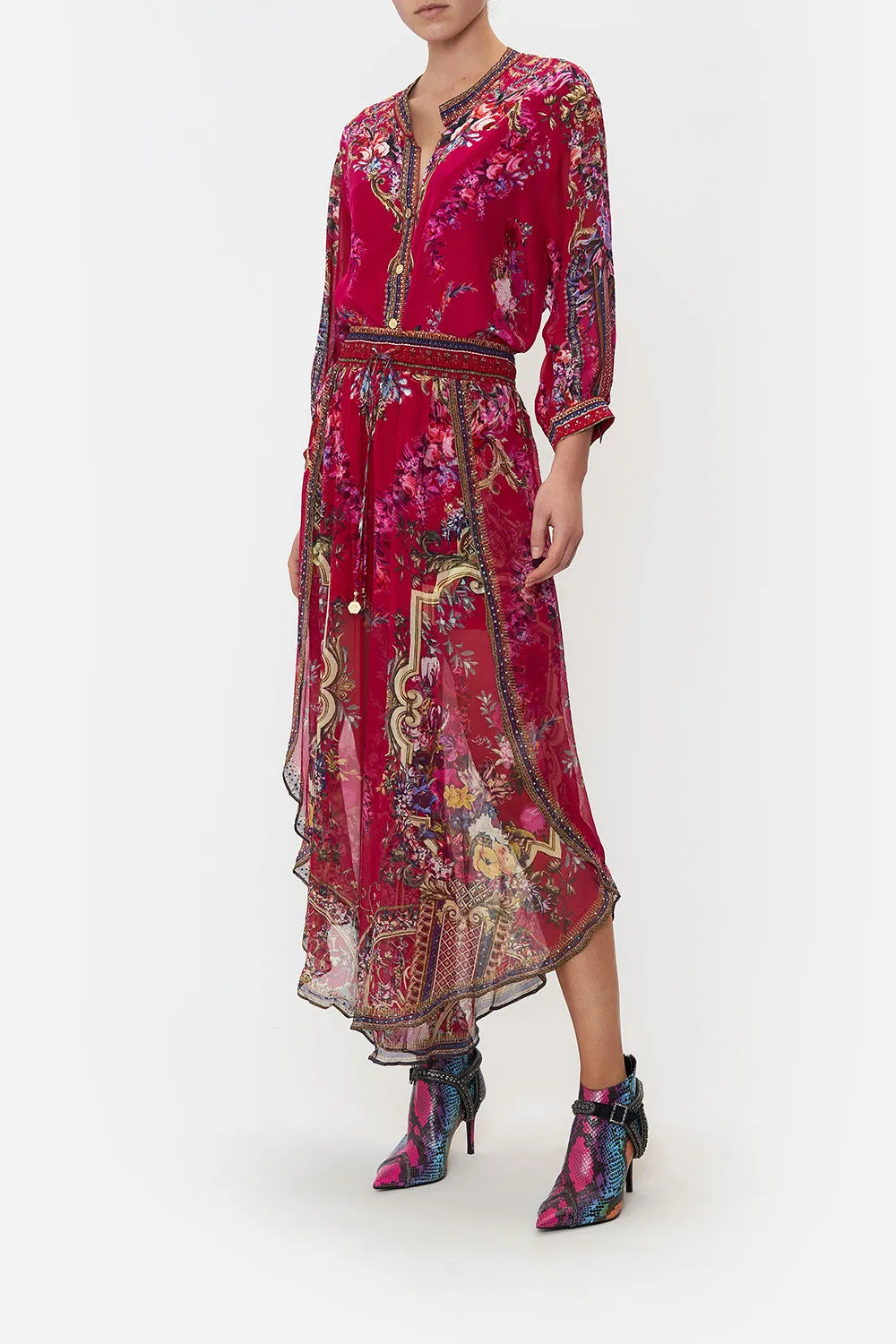 CURVED HEM PANT BOHEME BLOOMS sold by Camilla product image thumbnail 4