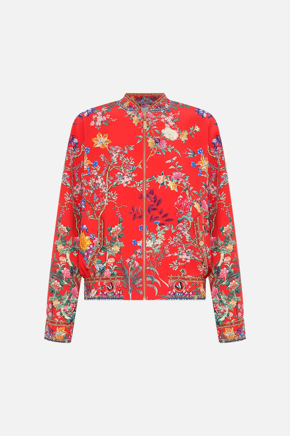 RELAXED BOMBER JACKET THE SUMMER PALACE sold by Camilla product image thumbnail 3