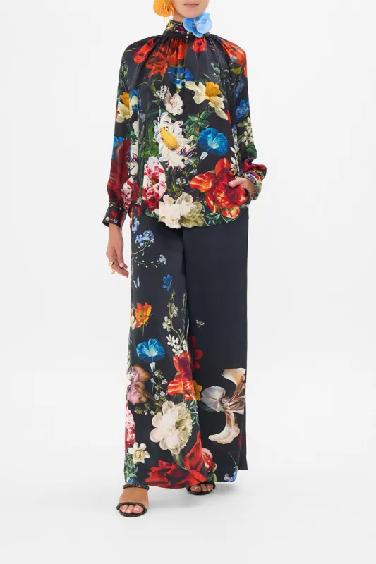 RAGLAN BUTTON UP SHIRT A STILL LIFE sold by Camilla