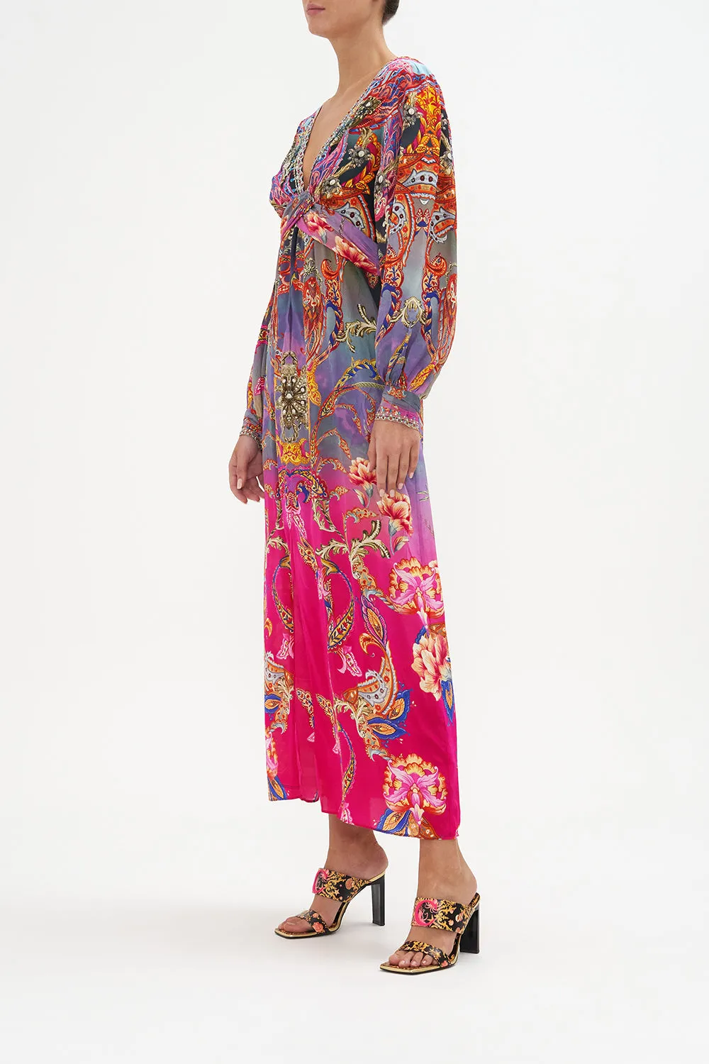 TWIST FRONT LONG DRESS WHAT LIES BENEATH sold by Camilla product image thumbnail 4