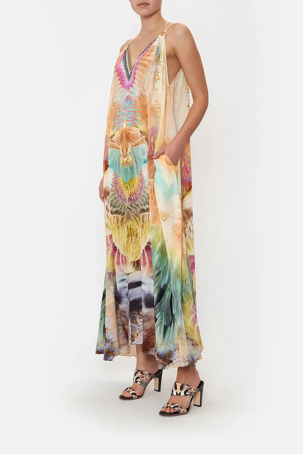 RING DETAIL STRAP DRESS TAKE FLIGHT sold by Camilla product image thumbnail 4