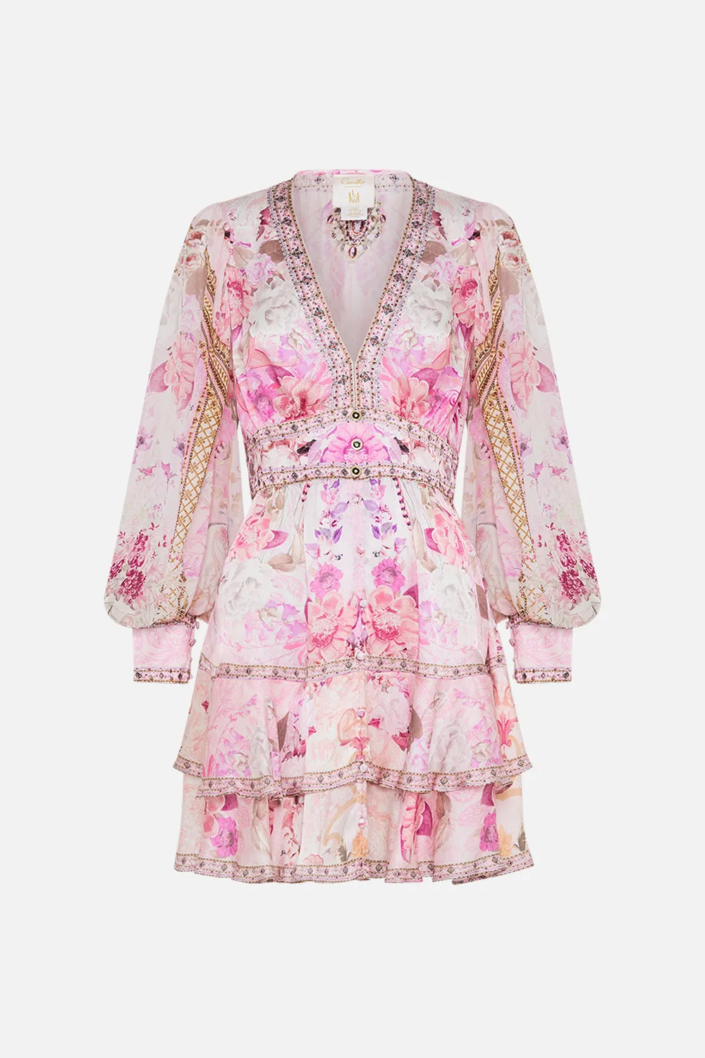 BUTTON FRONT FRILL DRESS FRESCO FAIRYTALE sold by Camilla product image thumbnail 3