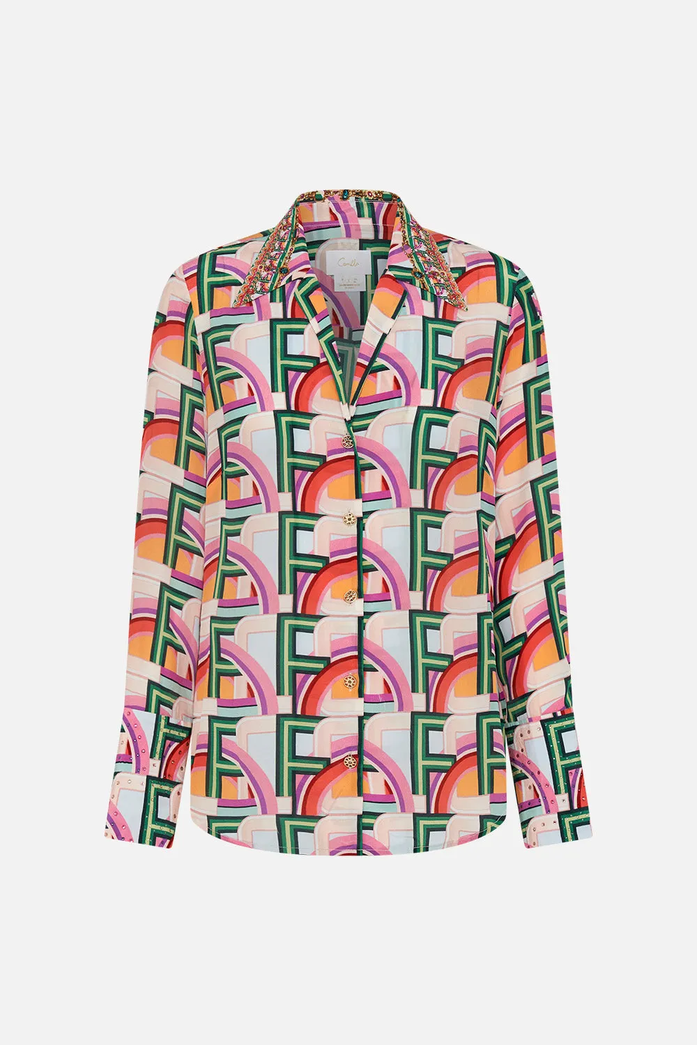 PYJAMA SHIRT AN ITALIAN WELCOME sold by Camilla product image thumbnail 3