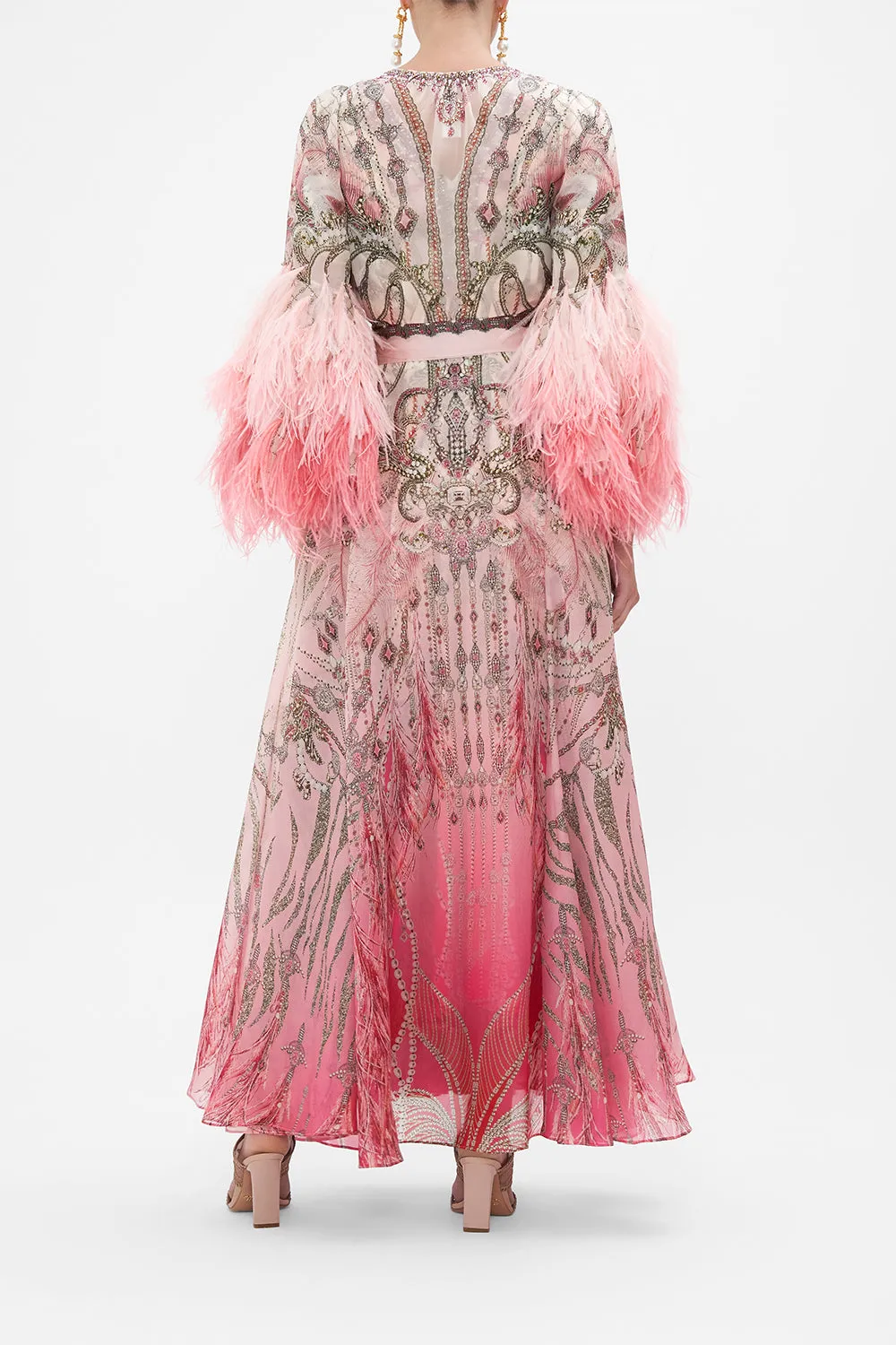 WRAP DRESS WITH RUFFLE SLEEVE STARSHIP SISTAS sold by Camilla product image thumbnail 2