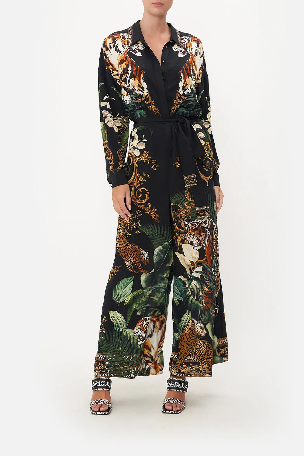 LONG SLEEVE BOILER JUMPSUIT EASY TIGER sold by Camilla