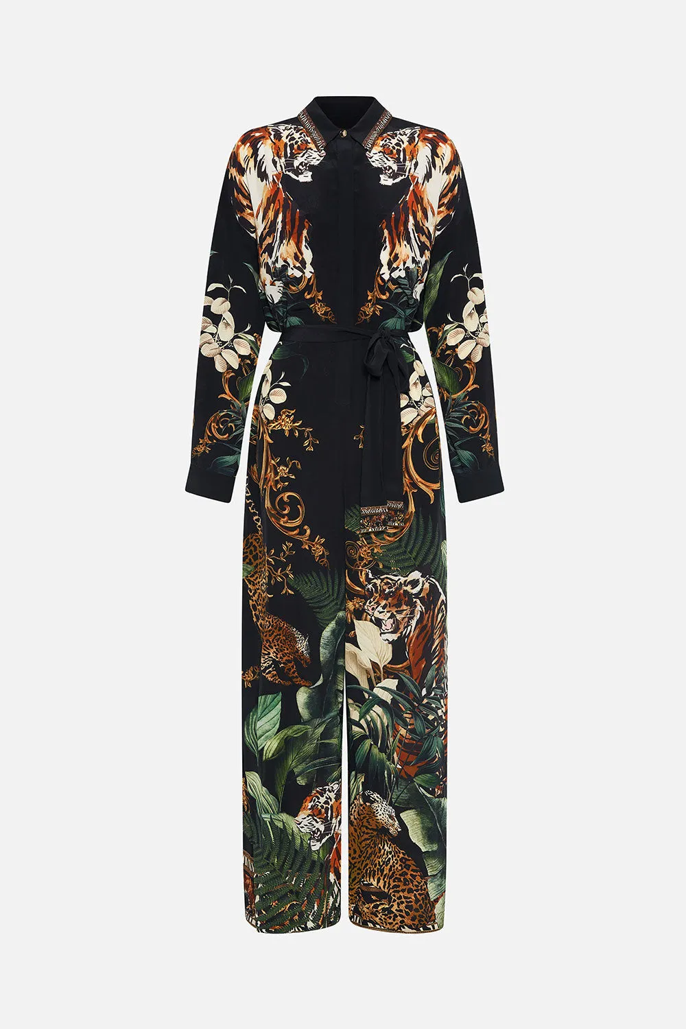 LONG SLEEVE BOILER JUMPSUIT EASY TIGER sold by Camilla product image thumbnail 3