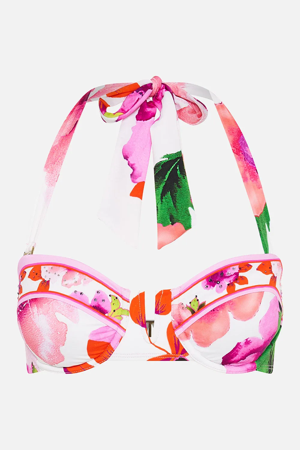 UNDERWIRE HALTER BRA PRETTY AS A POPPY sold by Camilla product image thumbnail 3