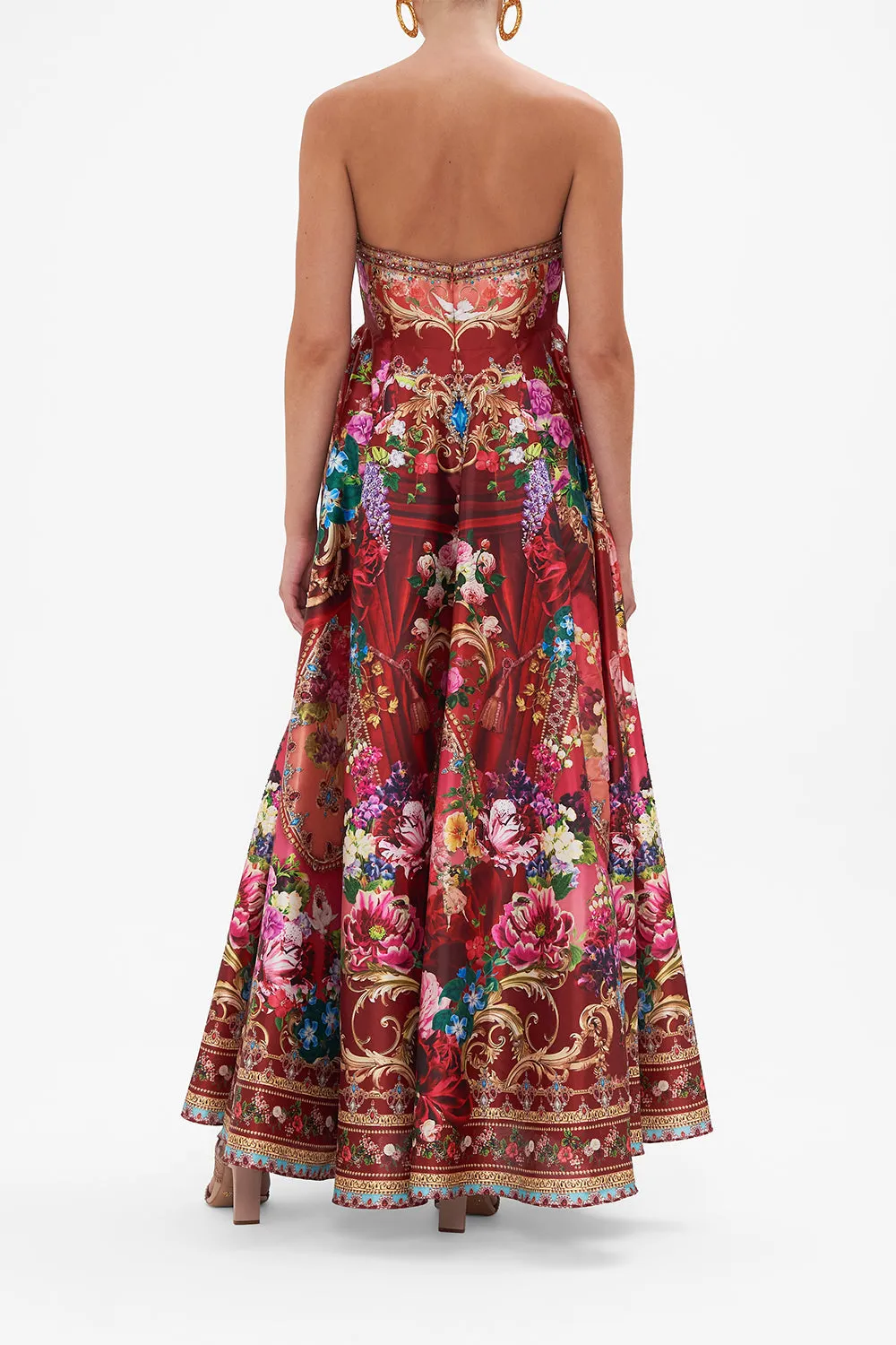 STRAPLESS MAXI DRESS RITES OF ROSES sold by Camilla product image thumbnail 2
