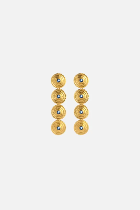 HERA SAPPHIRE EARRINGS MULTI sold by Camilla