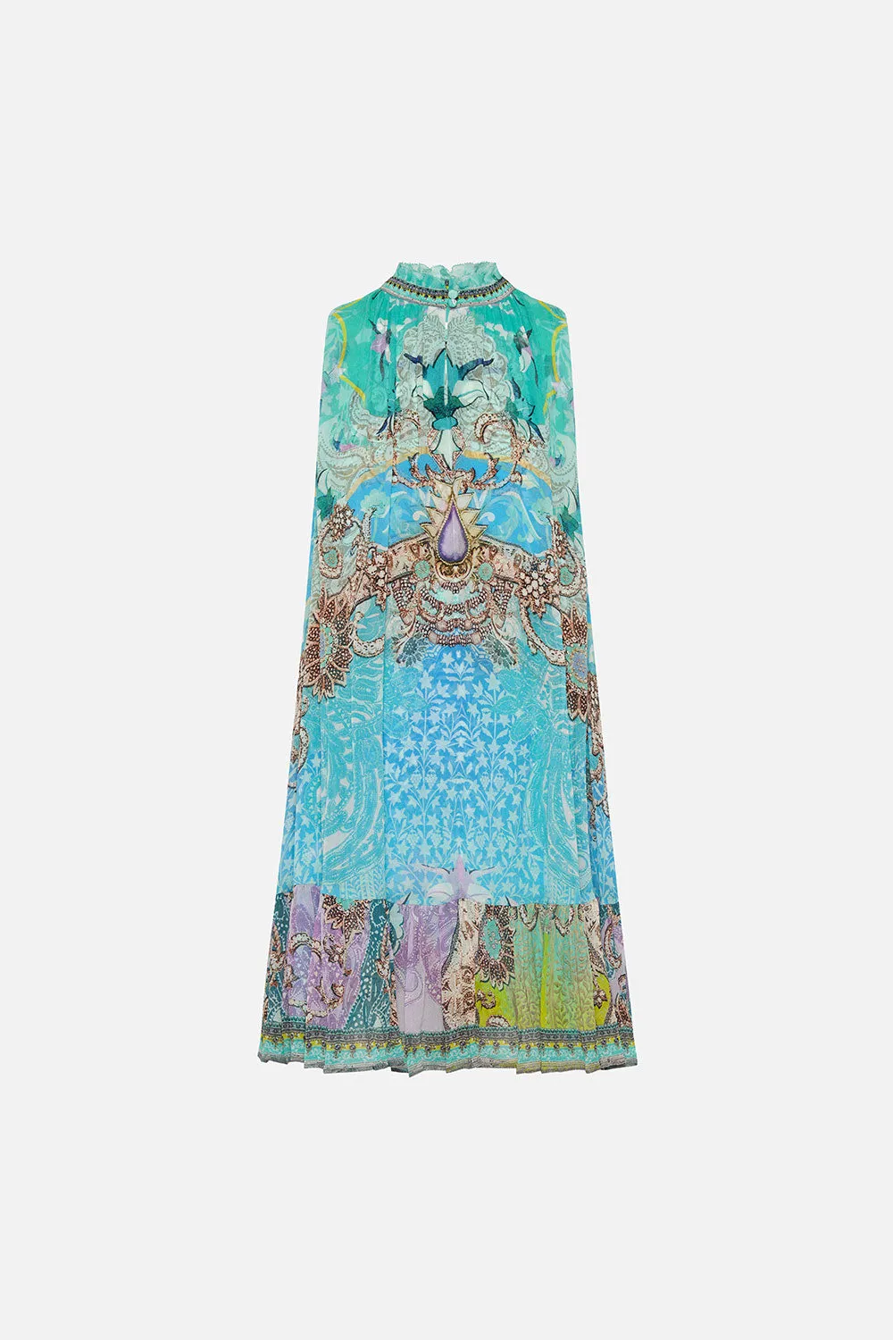 HIGH NECK RUFFLE DRESS TURN BACK TIME sold by Camilla product image thumbnail 3