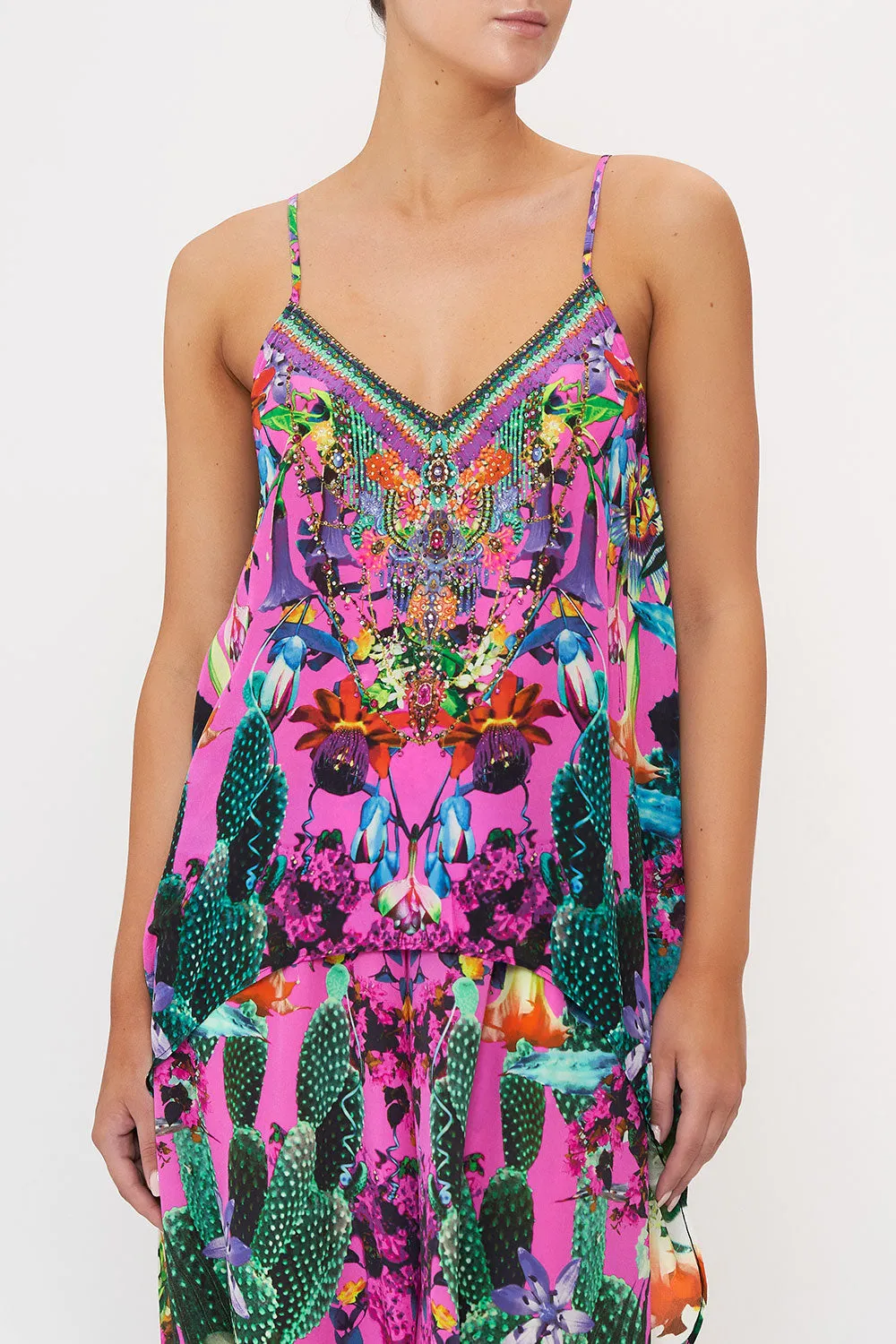 CROSS BACK TOP WITH STRAPS EXOTICA EROTICA sold by Camilla product image thumbnail 5