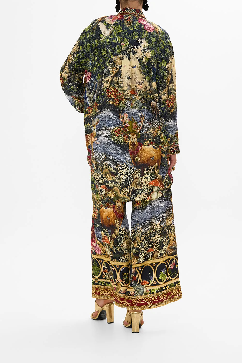 SHIRT TUNIC WITH POCKETS TAPESTRY TOTEMS sold by Camilla product image thumbnail 2