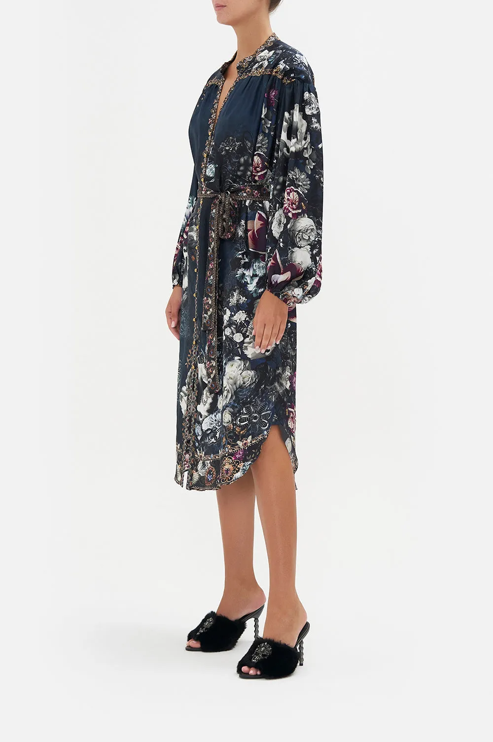 BLOUSON SLEEVE MIDI DRESS NOT A WALLFLOWER sold by Camilla product image thumbnail 4
