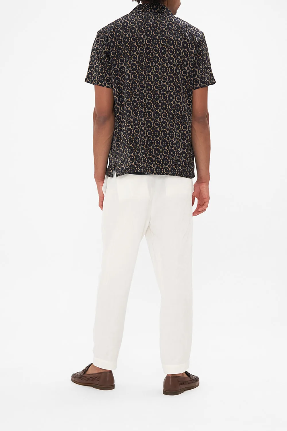 SHORT SLEEVE CAMP COLLARED SHIRT A NIGHT AT THE OPERA sold by Camilla product image thumbnail 4