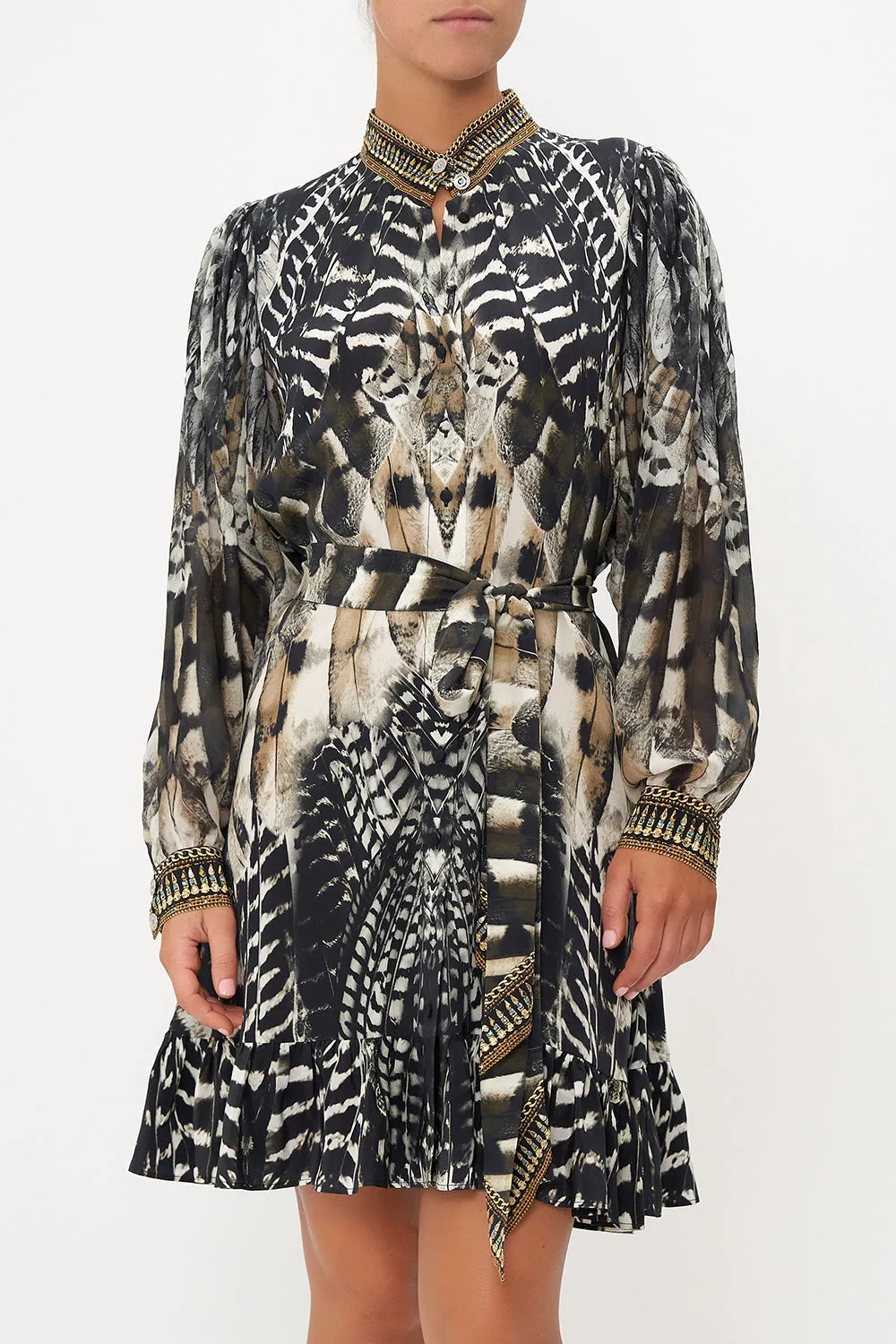 DROP SLEEVE SHIRT DRESS NIGHT OWL sold by Camilla product image thumbnail 5