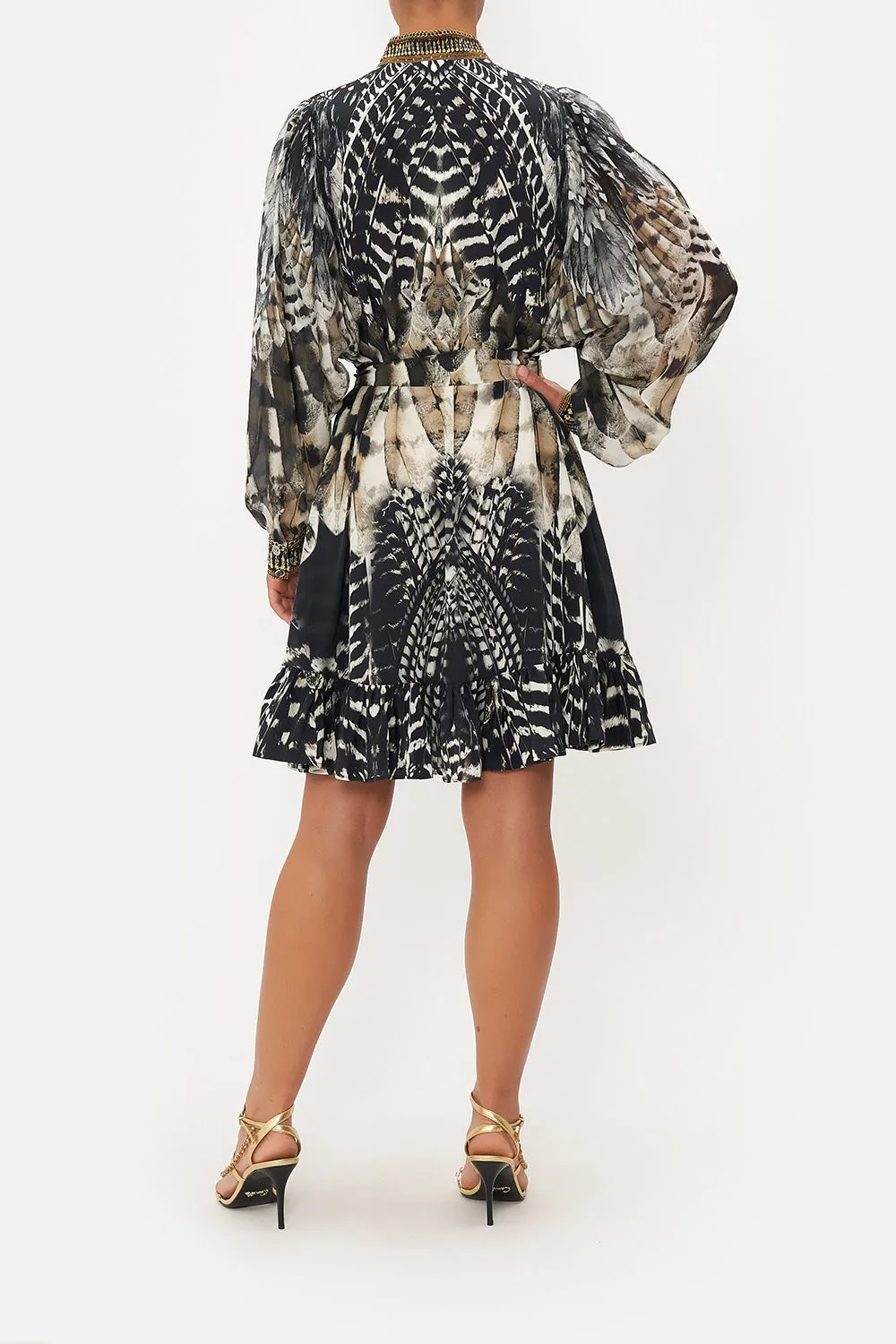 DROP SLEEVE SHIRT DRESS NIGHT OWL sold by Camilla product image thumbnail 2