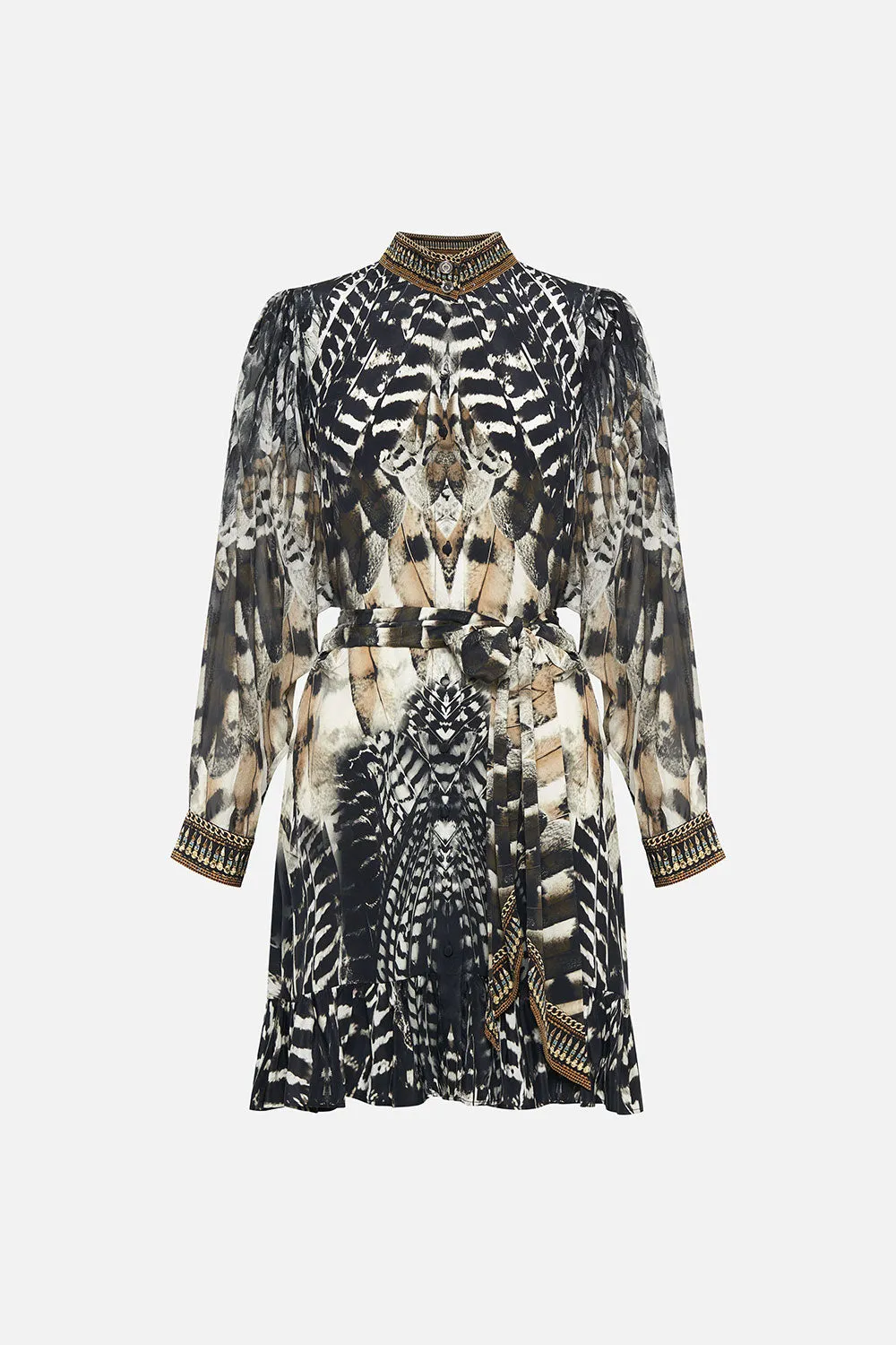 DROP SLEEVE SHIRT DRESS NIGHT OWL sold by Camilla product image thumbnail 3