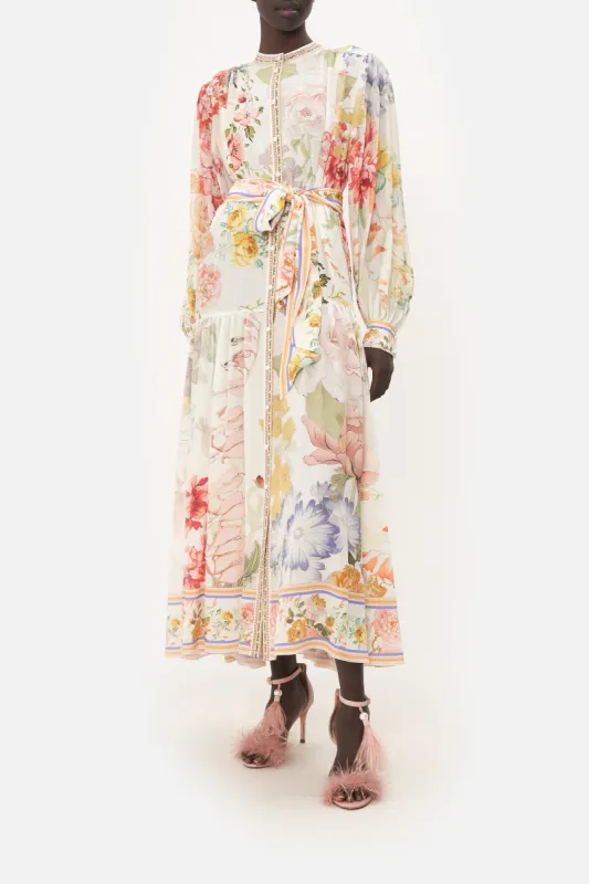 BUTTON THROUGH DRESS WITH YOKE ROMANTIC RITES sold by Camilla