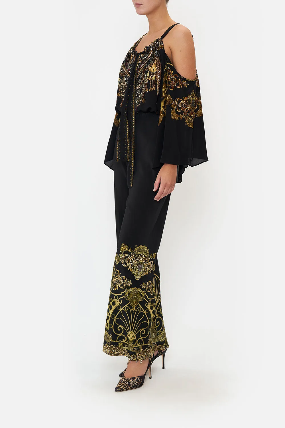 DROP SHOULDER FLARED TOP SHADOWS OF ARMADA sold by Camilla product image thumbnail 4