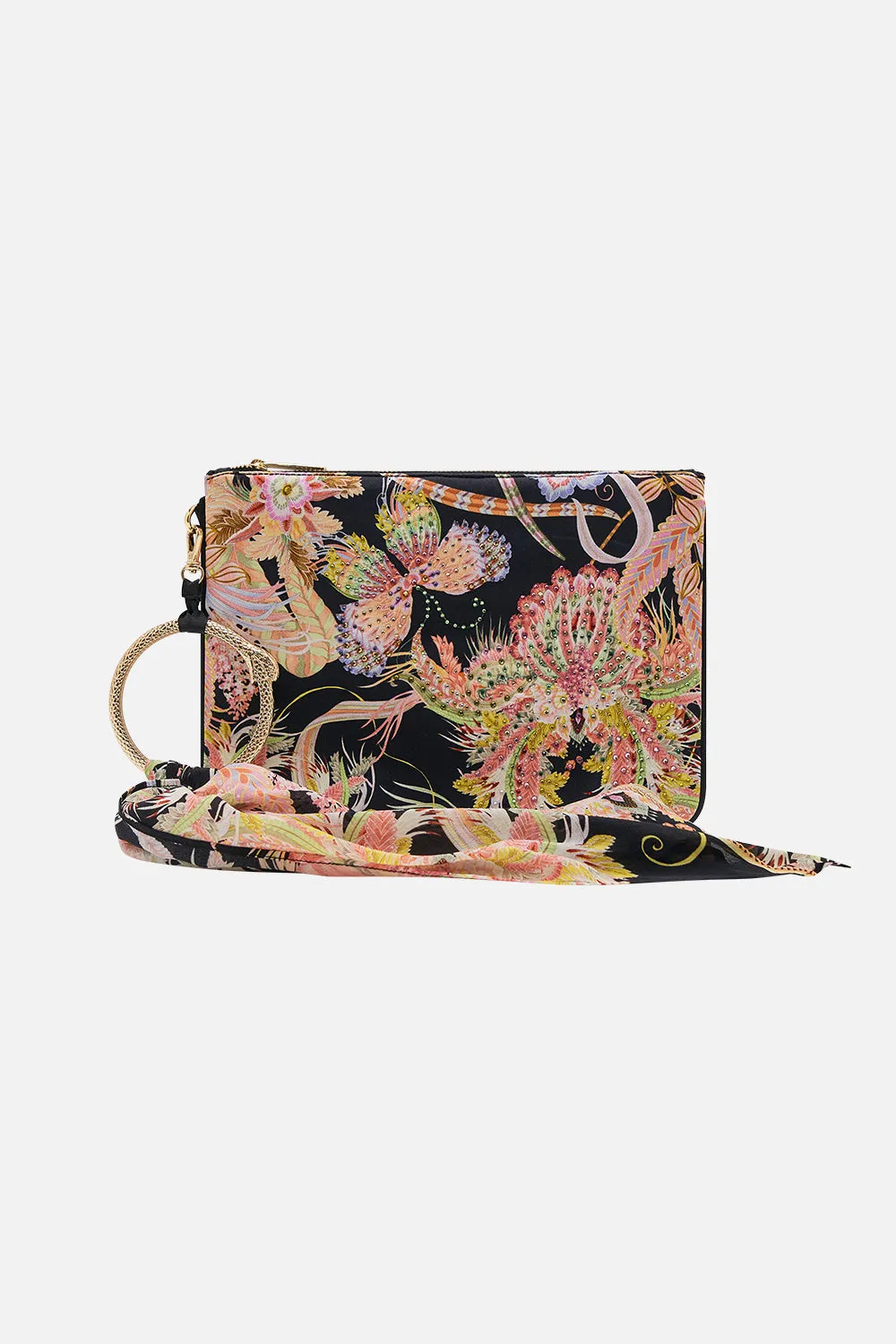 RING SCARF CLUTCH LADY OF THE MOON sold by Camilla