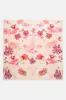LARGE SQUARE SCARF BLOSSOMS AND BRUSHSTROKES sold by Camilla