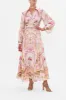 PANELLED FLARED LONG SKIRT FRESCO FAIRYTALE sold by Camilla