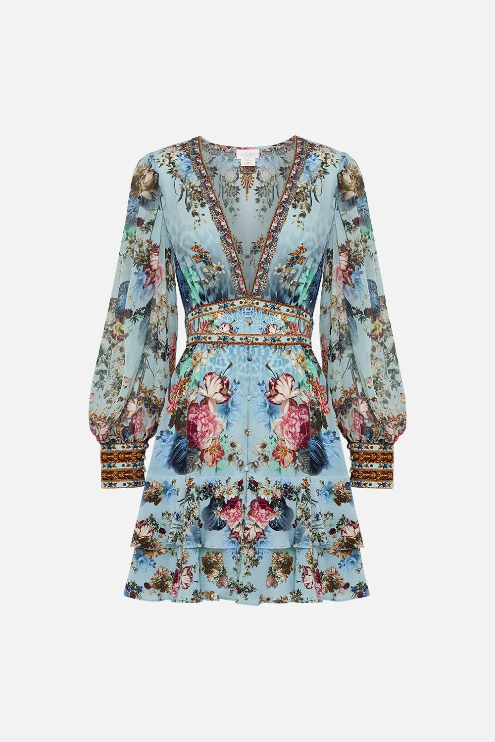 BUTTON FRONT FRILL DRESS LETTERS TO LEO sold by Camilla product image thumbnail 3