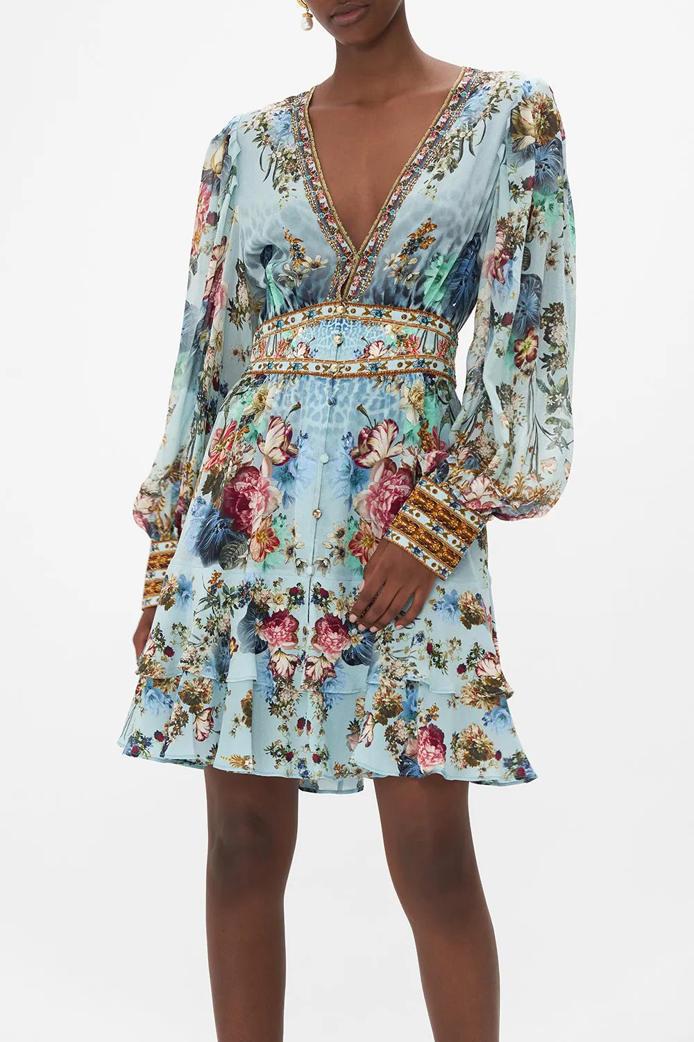 BUTTON FRONT FRILL DRESS LETTERS TO LEO sold by Camilla product image thumbnail 5