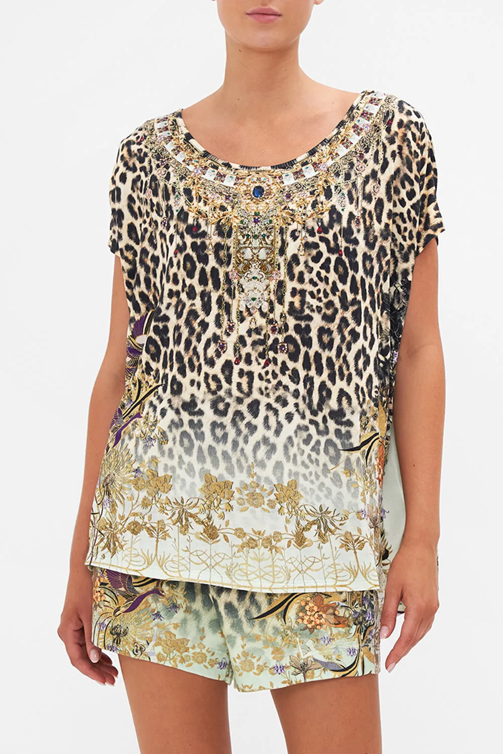 LOOSE FIT TEE NOMADIC NYMPH sold by Camilla product image thumbnail 5