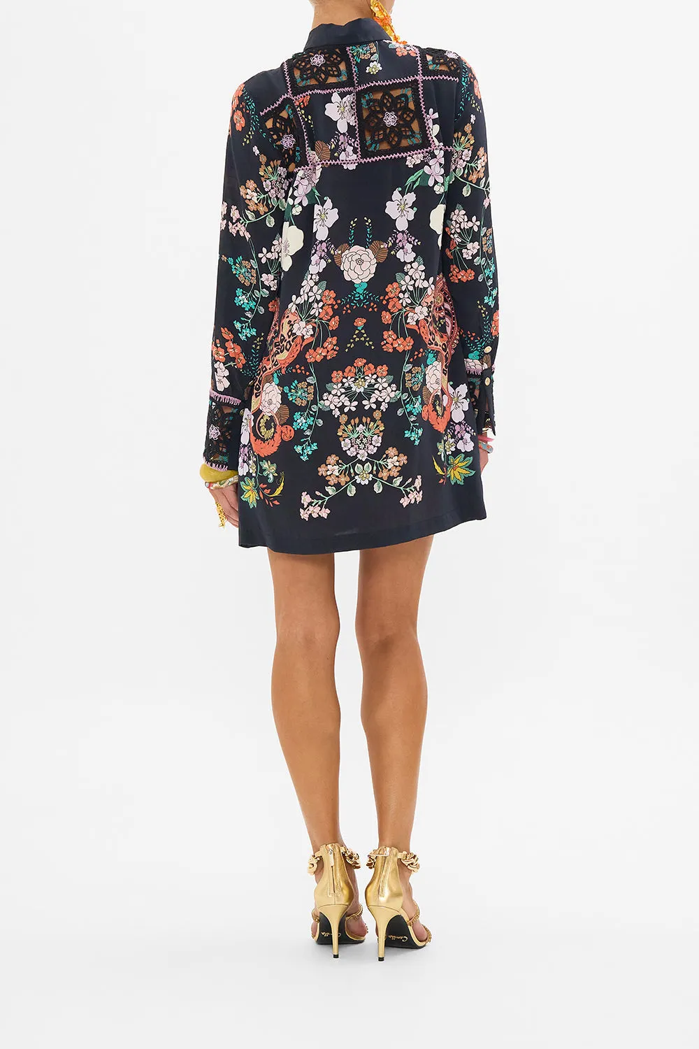 MINI SHIRT CROCHET DRESS WE WORE FOLKLORE sold by Camilla product image thumbnail 2