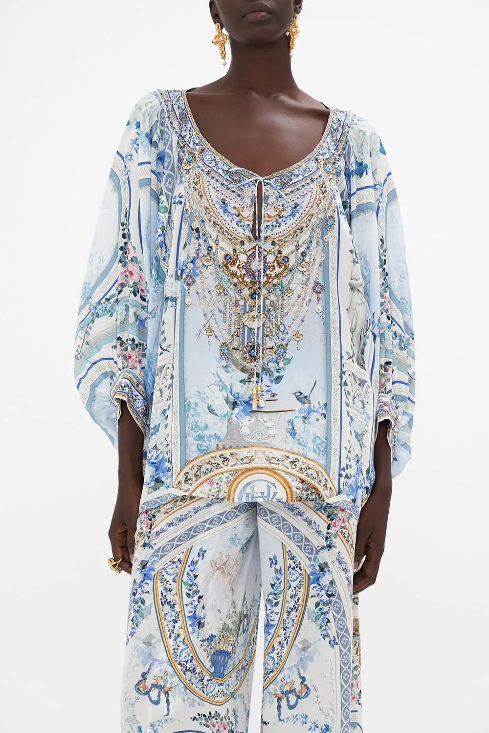 RAGLAN SLEEVE BLOUSE WITH CUFF SEASON OF THE SIREN sold by Camilla product image thumbnail 5