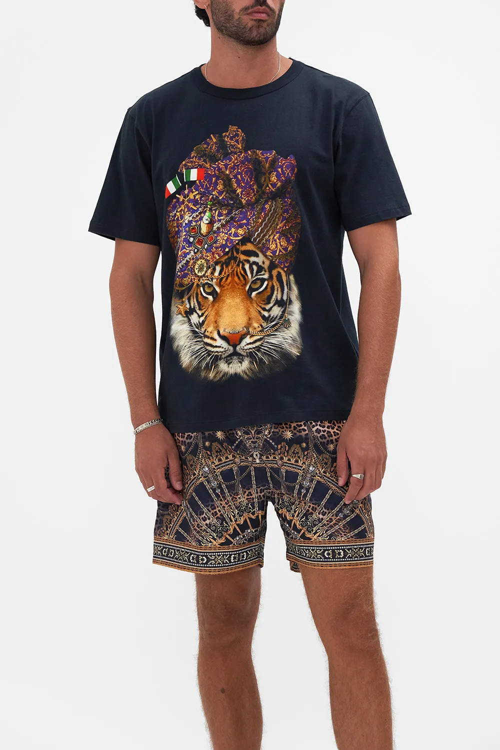 RELAXED HEAVYWEIGHT TEE VENICE VIGNETTE sold by Camilla product image thumbnail 5