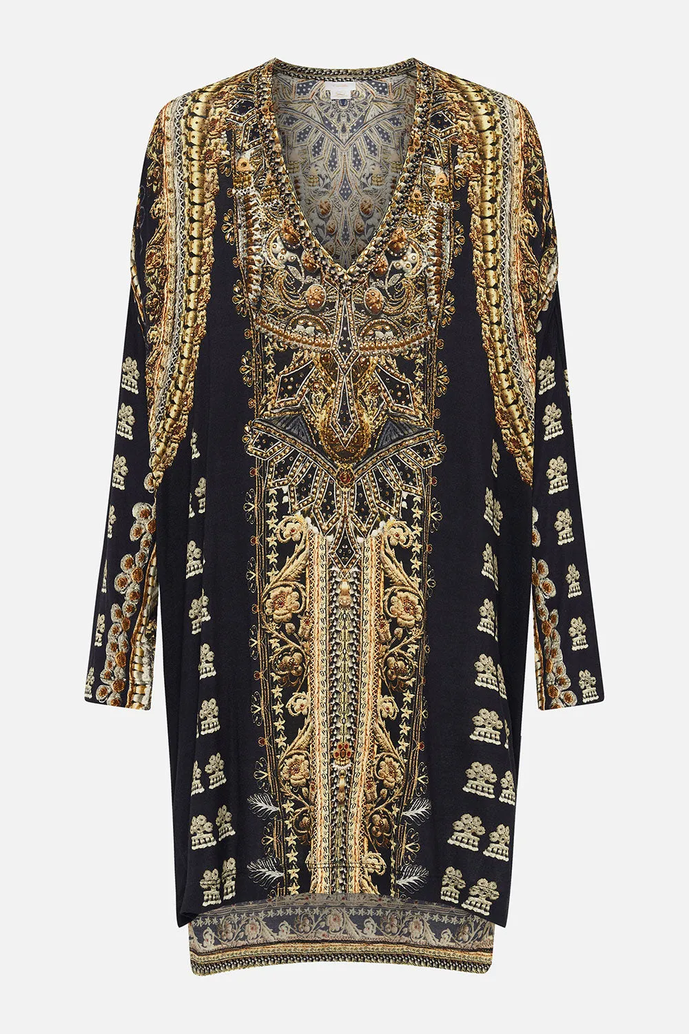 SIDE SPLIT TEE ITS ALL OVER TORERO sold by Camilla product image thumbnail 3