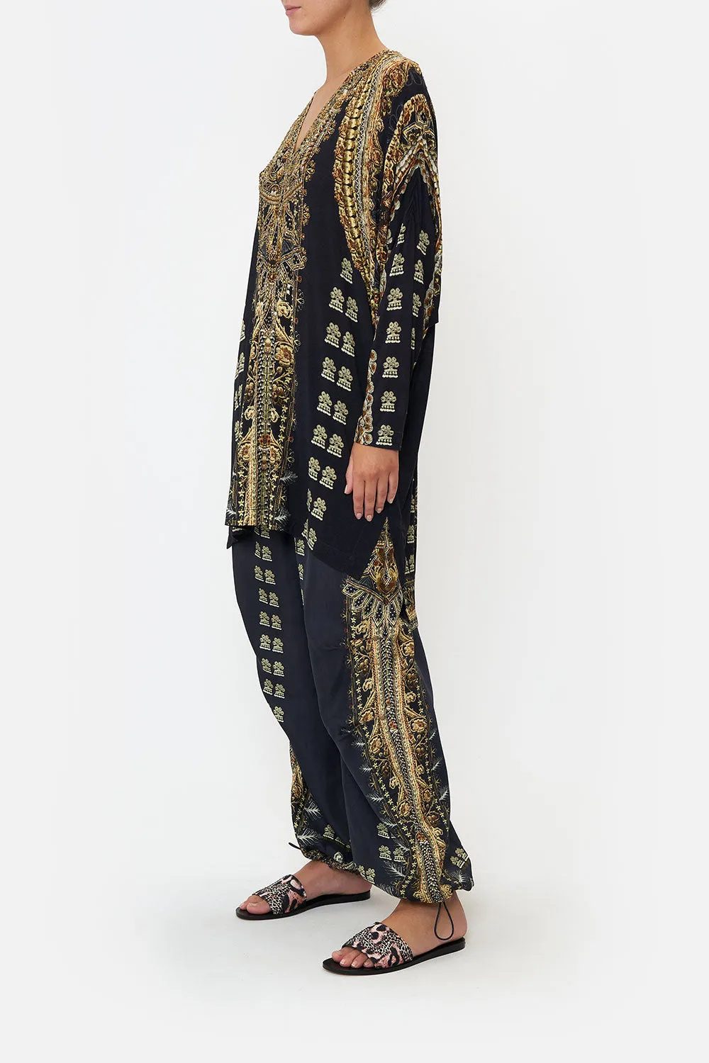 SIDE SPLIT TEE ITS ALL OVER TORERO sold by Camilla product image thumbnail 4