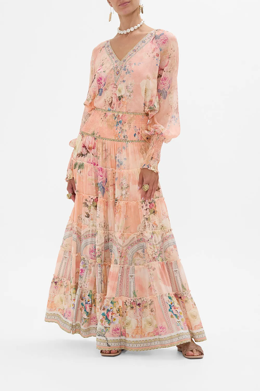 SHIRRED CUFF BLOUSE THE JEWELLERY PALACE sold by Camilla