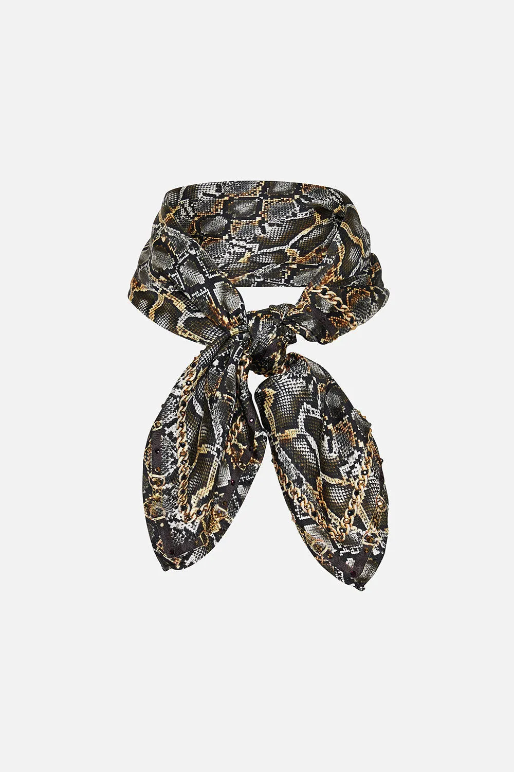 NECK TIE SCARF WILD HORSES sold by Camilla