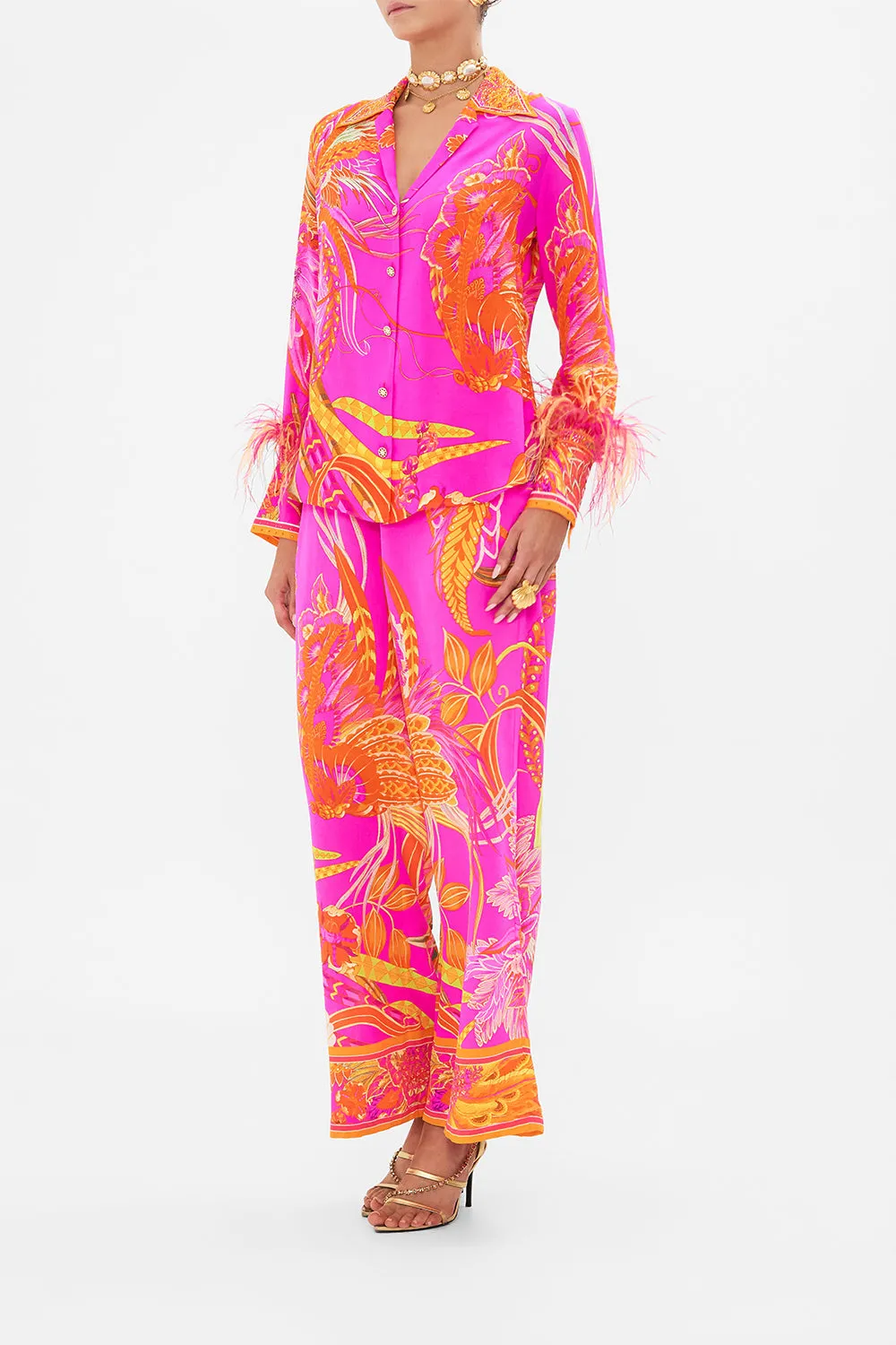 PYJAMA SHIRT A HEART THAT FLUTTERS sold by Camilla product image thumbnail 5