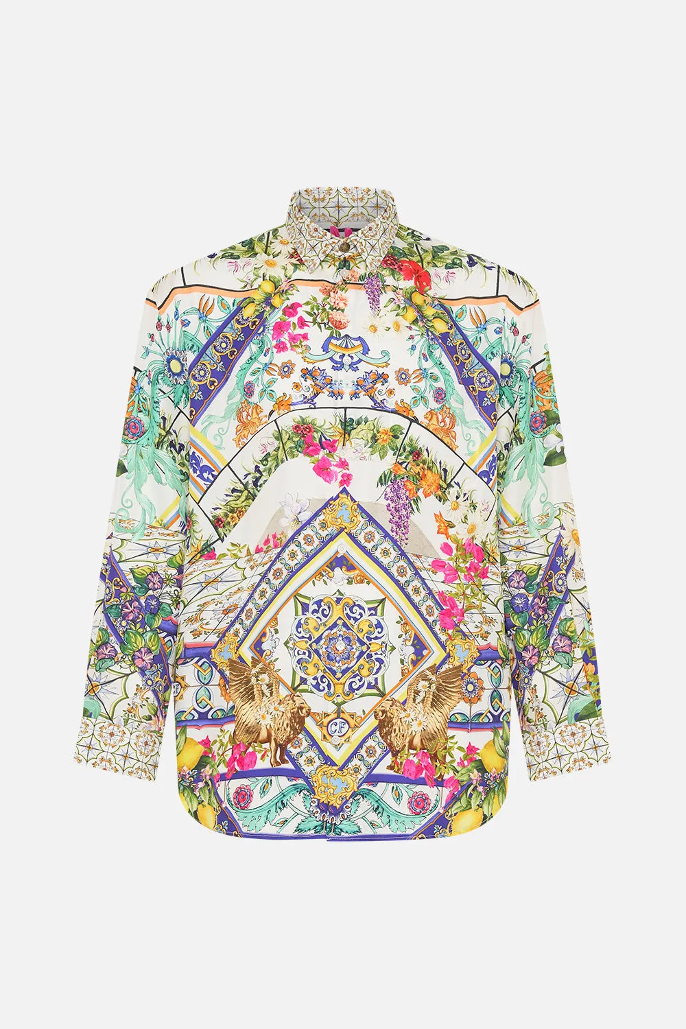 MENS OVERSIZED SHIRT AMALFI AMORE sold by Camilla product image thumbnail 4