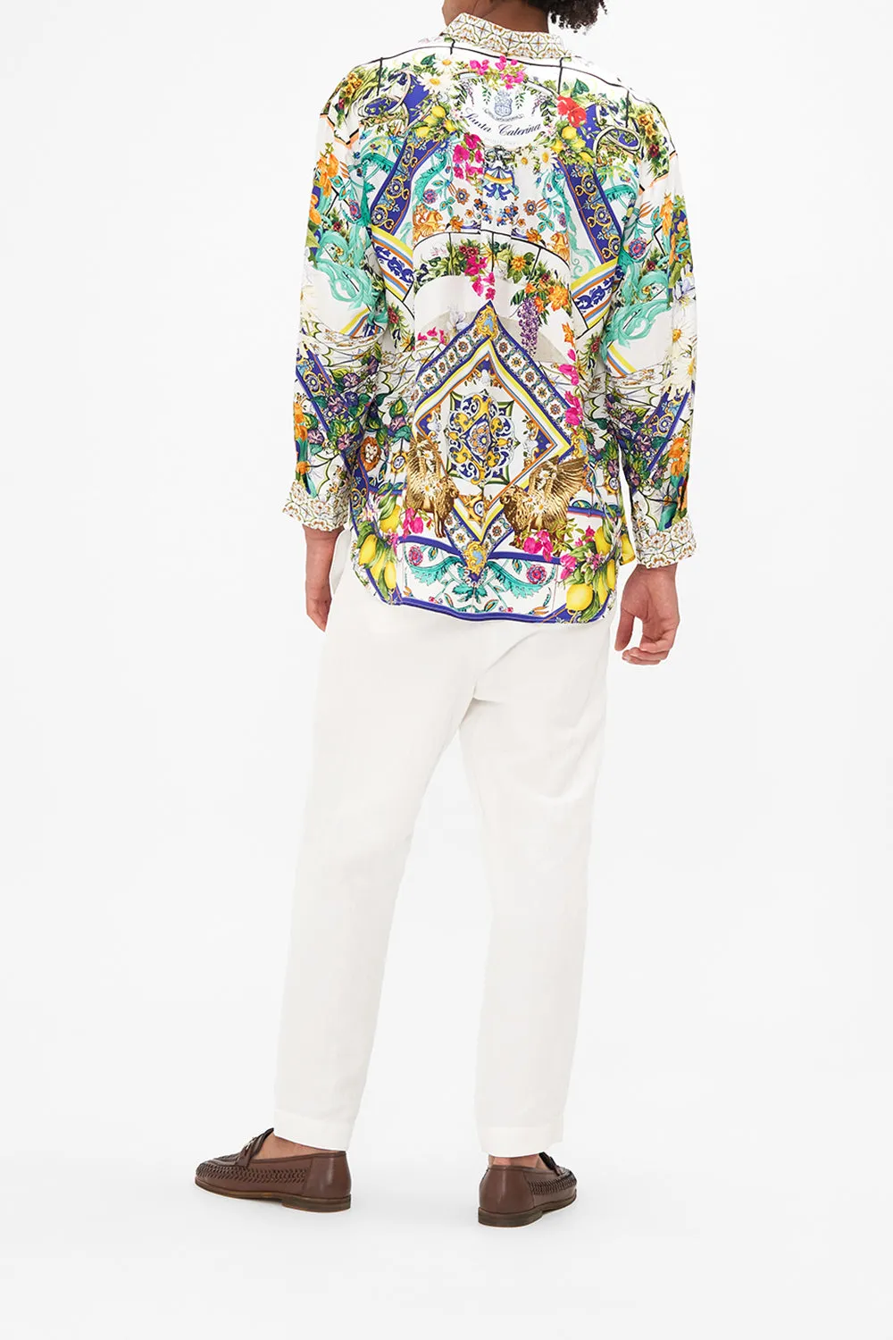 MENS OVERSIZED SHIRT AMALFI AMORE sold by Camilla product image thumbnail 2